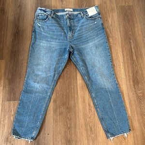 Abercrombie High Rise Skinny Jean Size 35L / 20 new with tags
